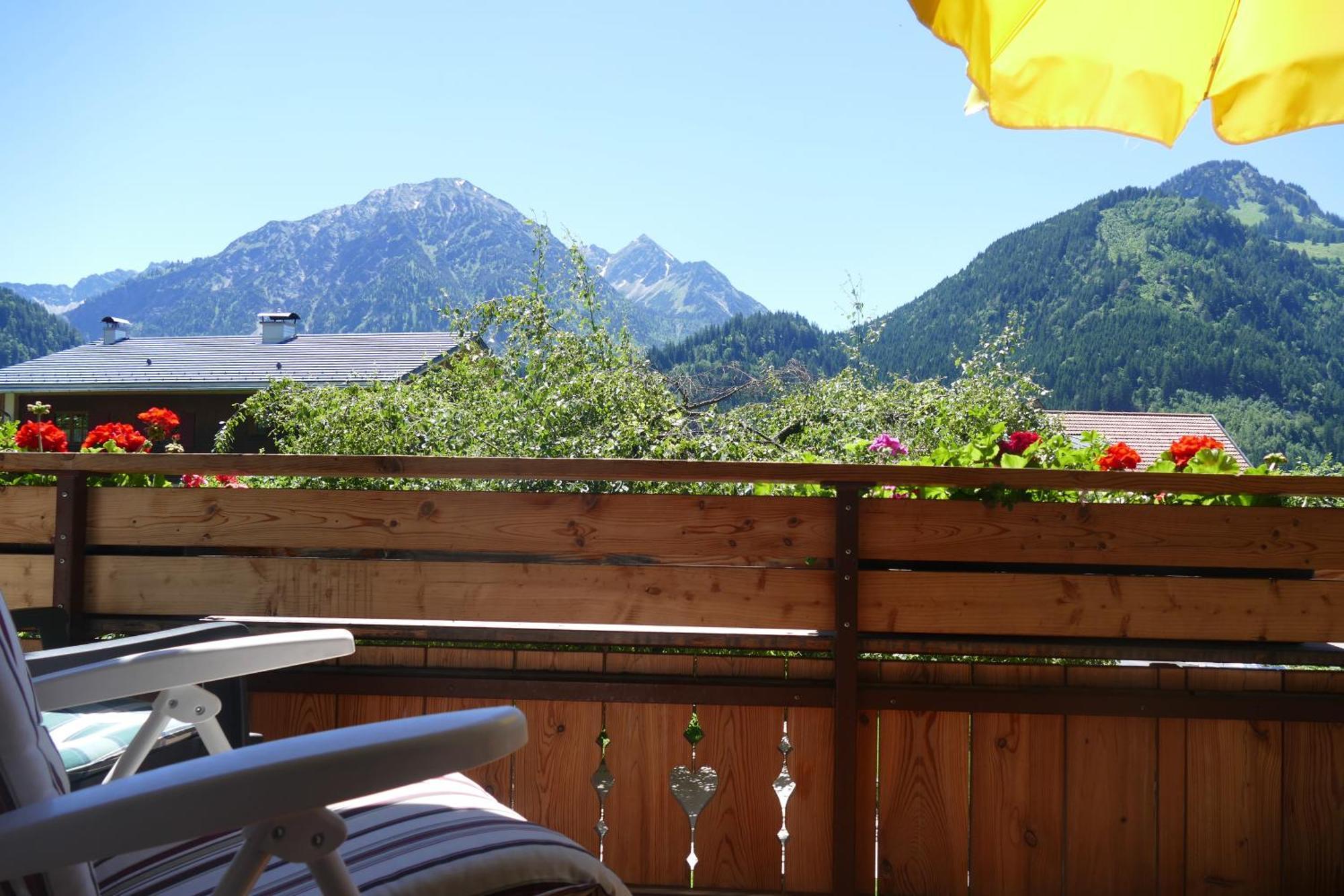 Appartamento Haus Sonnenruh Bad Hindelang Esterno foto