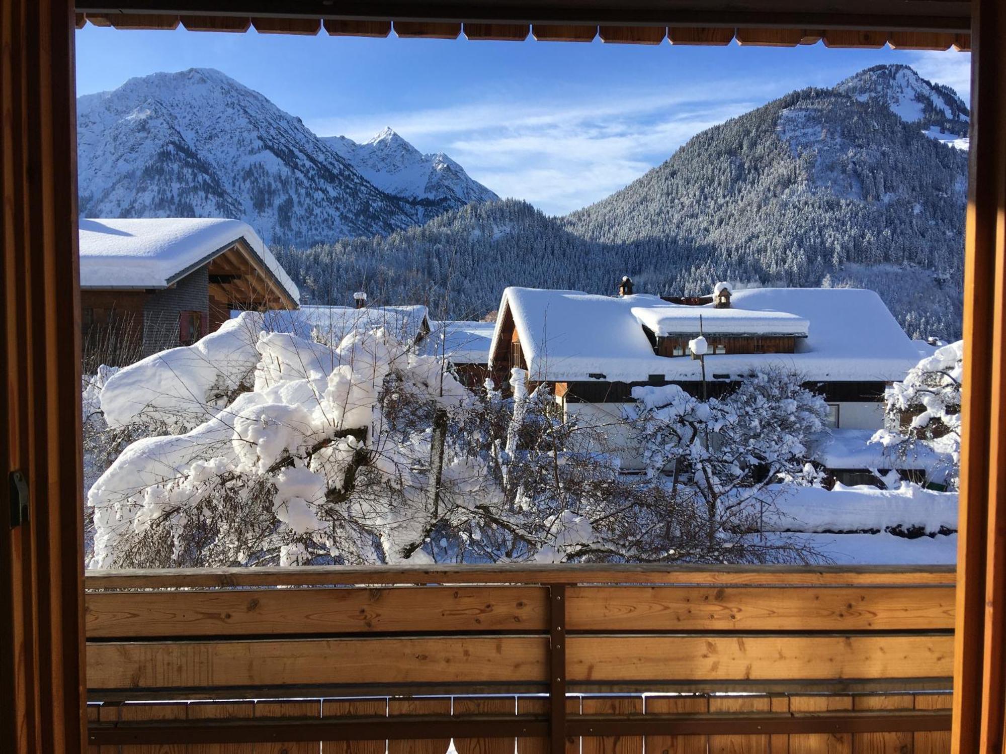 Appartamento Haus Sonnenruh Bad Hindelang Esterno foto