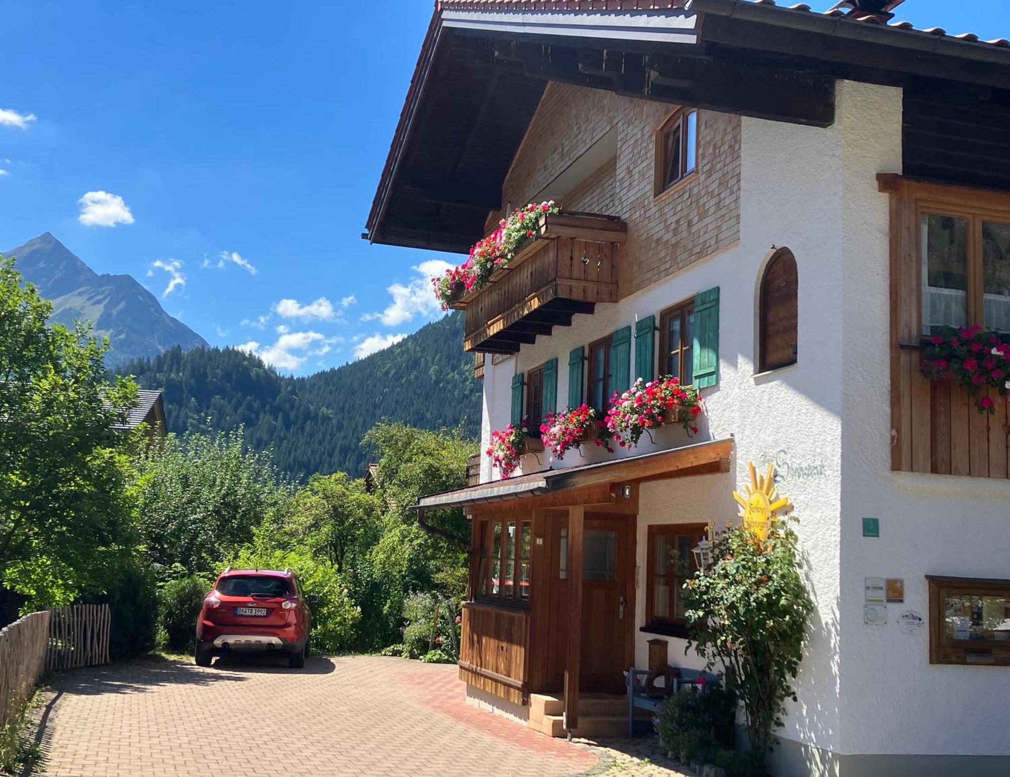 Appartamento Haus Sonnenruh Bad Hindelang Esterno foto
